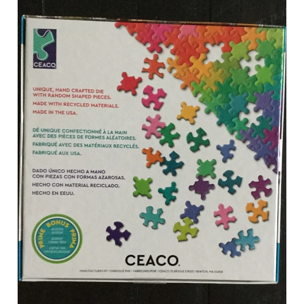 Ceaco Car Stamps Jigsaw‎ Puzzle 1000 Pieces New With Poster New in Box (G)